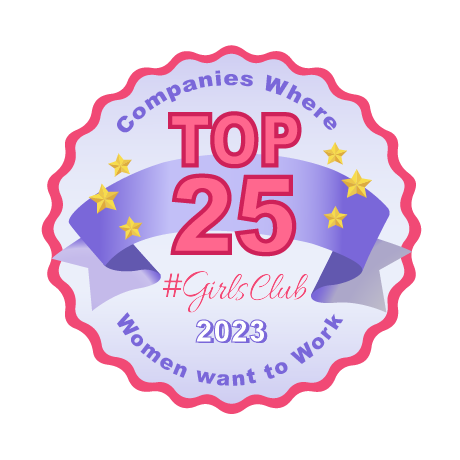 #GirlsClub 2023 Top 25 Logo